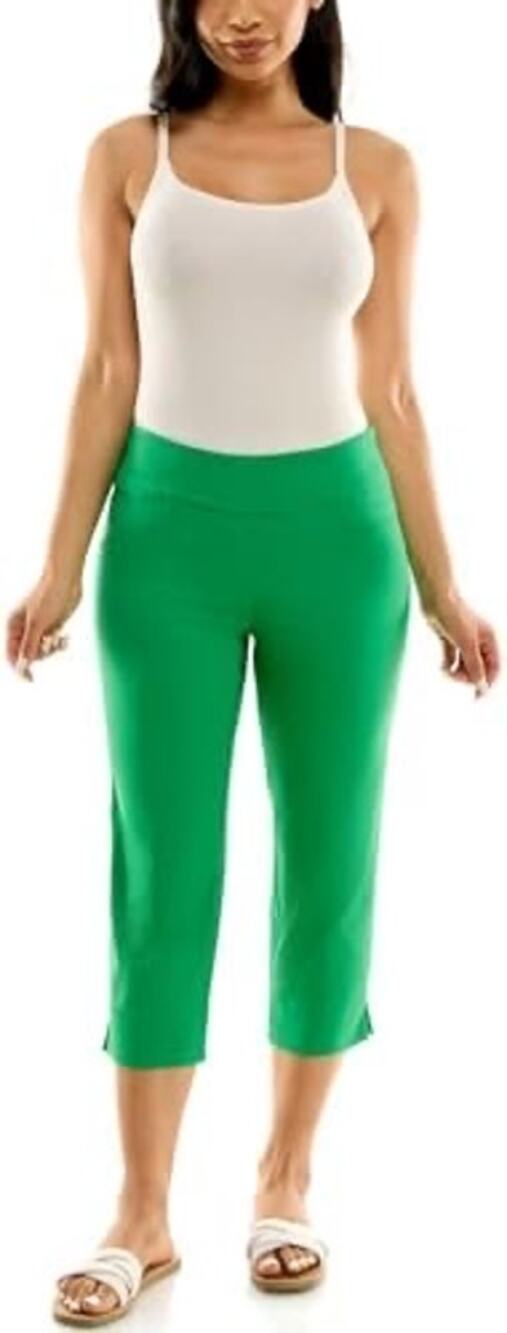 Zac & Rachel womens Pull-on Slim Leg Crop Pants Size 16